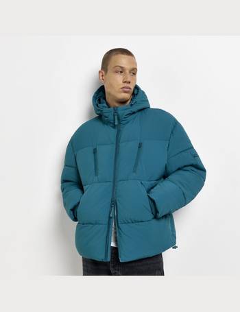 Puffer coat clearance river island