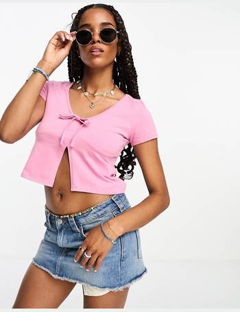 Shop Hollister Women's Pink Tops up to 55% Off