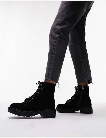 Bumble leather lace outlet up boots