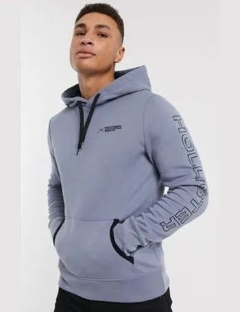 hollister ombre logo hoodie