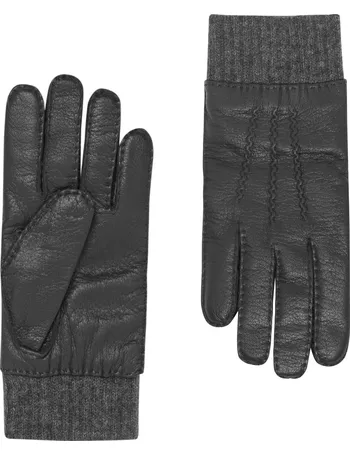 tm lewin leather gloves