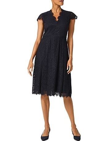 hobbs penny floral lace dress