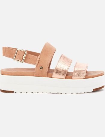 ugg shoshana metallic sandal