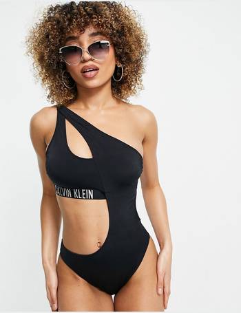 Shop Calvin Klein Women's High Neck Swimsuits up to 50% Off | DealDoodle