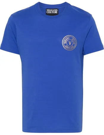 Versace Jeans Couture Barocco logo-print T-shirt - Farfetch