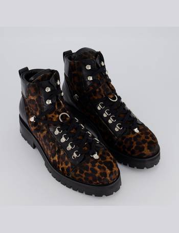 all saints leopard boots