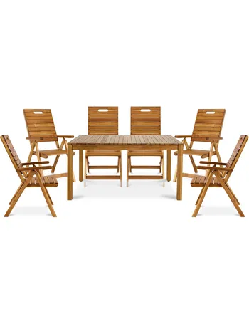 Shop GoodHome Wooden Garden Furniture up to 70 Off DealDoodle