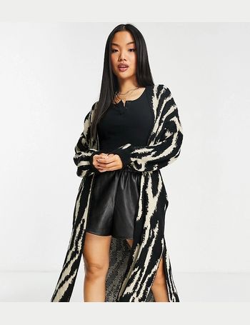 topshop open front maxi cardigan