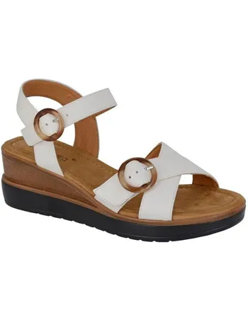 Debenhams white wedge on sale sandals