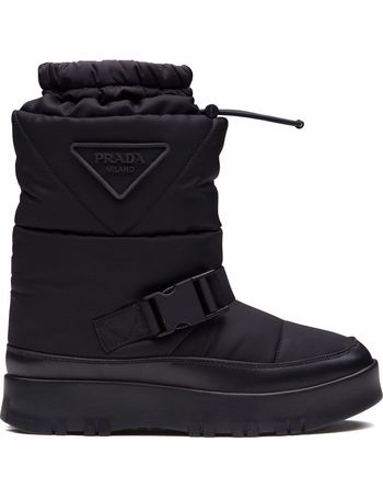 prada buckle boots