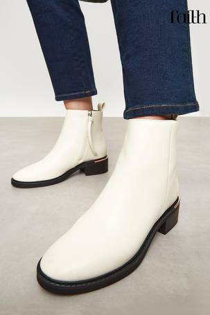 white ankle boots dorothy perkins