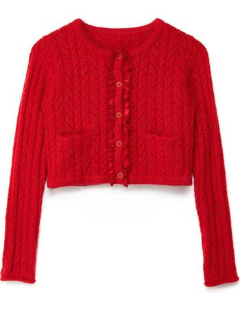 red cardigan debenhams