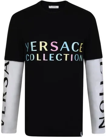 versace collection long sleeve t shirt