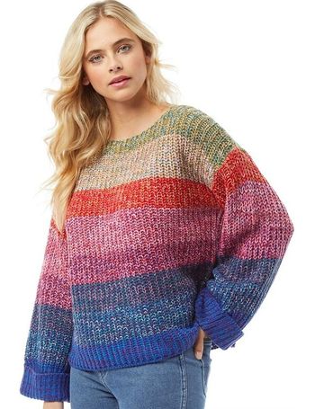 brave soul rainbow jumper