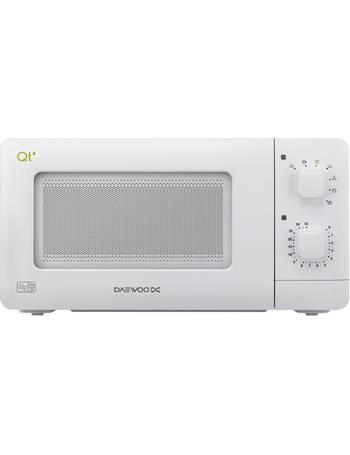 Daewoo SDA2095GE Microwave Oven in White 20L 700W Manual Controls