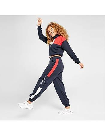 tommy hilfiger panel joggers womens