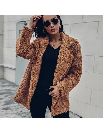 shein teddy bear jacket