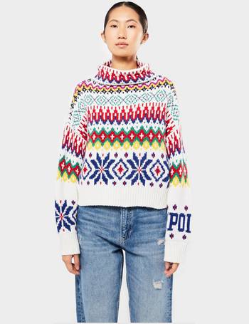 Shop Polo Ralph Lauren Women's Fairisle Jumpers up to 65% Off | DealDoodle