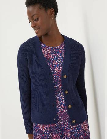 Fat face sale blue cardigan