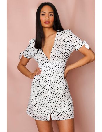 misspap polka dot dress