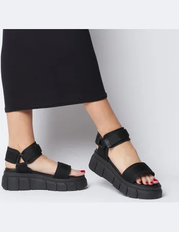 office chunky sandals