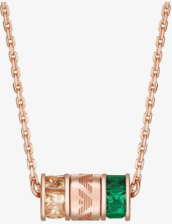 Shop Emporio Armani Women's Silver Necklaces | DealDoodle