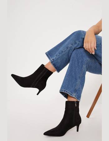 Wallis navy ankle on sale boots