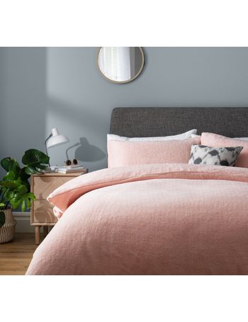 argos fleece bedding set