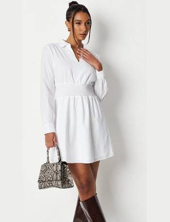 Shop Missguided Women's White Shirt Dresses up to 60% Off