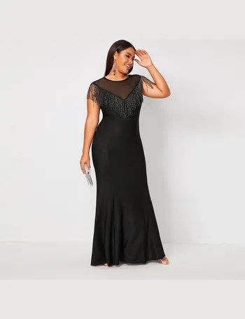 shein black evening dresses