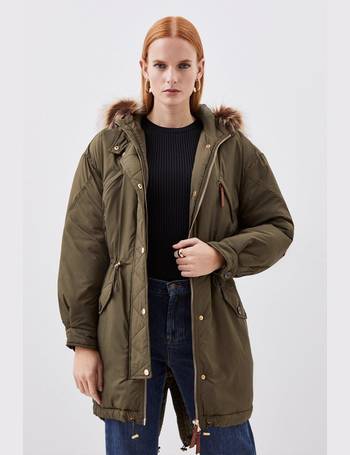 Shop Karen Millen Women's Hooded Coats up to 75% Off