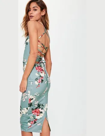 Missguided oriental outlet dress