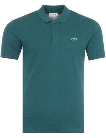 lacoste emerald green polo shirt