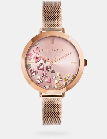 ted baker 4d flower watch