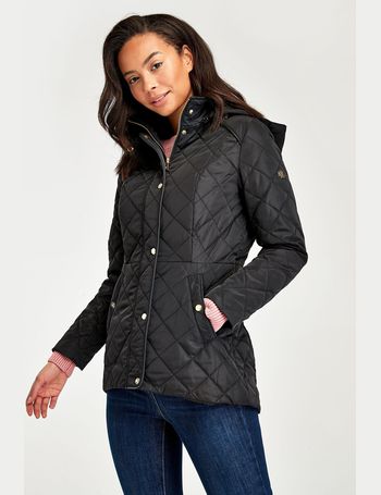 lauren ralph lauren quilted hooded parka jacket