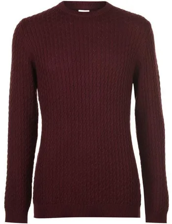 linea thames v neck merino jumper