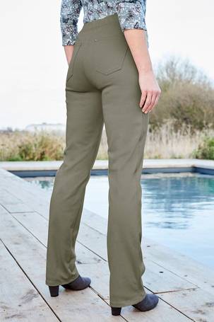 Cotton Traders Womens Ladies Travel Trousers Casual Comfort 31 Inside Leg  Length  That British Tweed Company