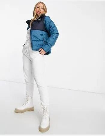 the north face saikuru puffer jacket in blue