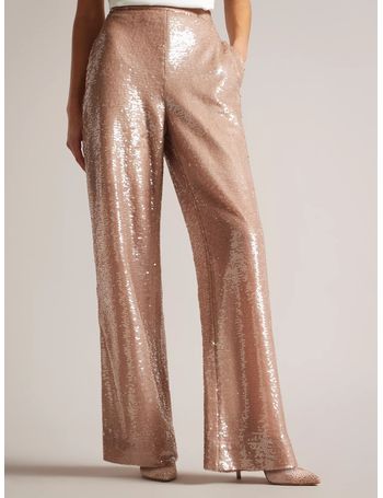 Gold Sequin Pants -  Canada