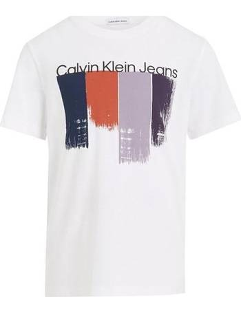 Calvin Klein Jeans Mix-Media Colourblock Sweatshirt