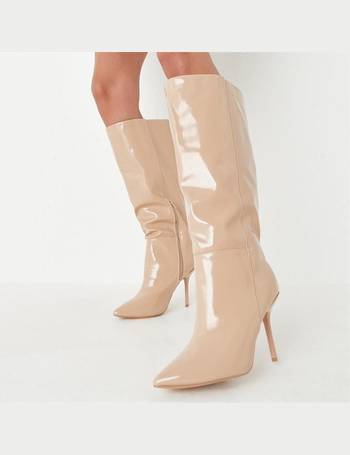 Missguided white outlet boots