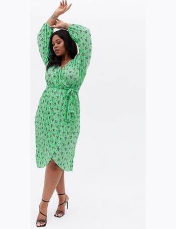 New Look Women's Green Wrap Dresses ...