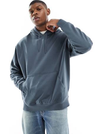 Weekday STANDARD ZIP HOODIE - Zip-up sweatshirt - light grey melange/grey 