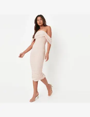 Missguided bardot hotsell midi dress