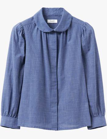 TOAST - SILK DUPION RUFFLE SHIRT · Gently slubby