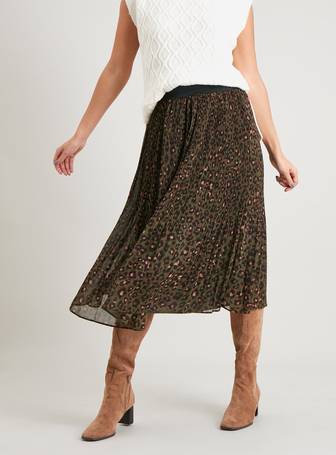 Tu zebra hotsell print skirt