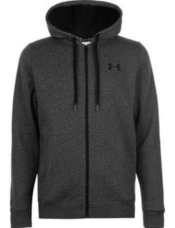 under armour terry fitted full zip hoodie