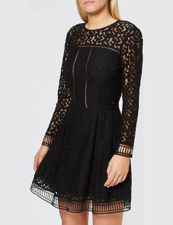 Shop Armani Exchange Women's Black Dresses with Sleeves up to 60% Off |  DealDoodle