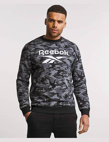 reebok sweatshirt black