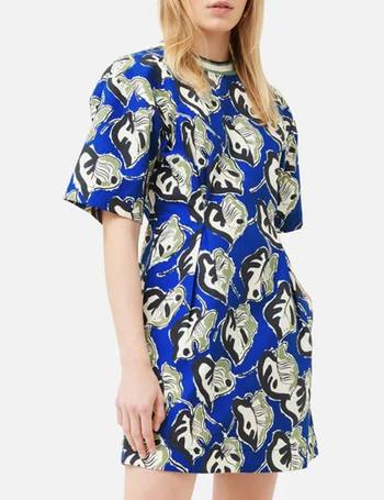 Jigsaw eucalyptus silk clearance dress